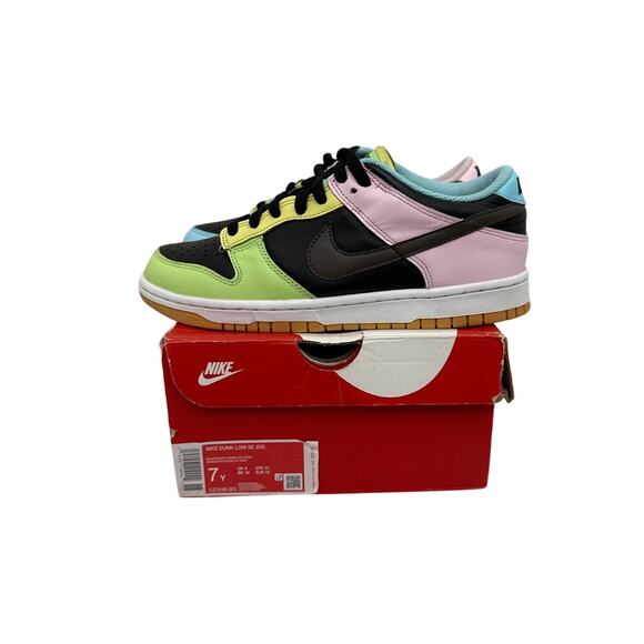 dunk low multicolor